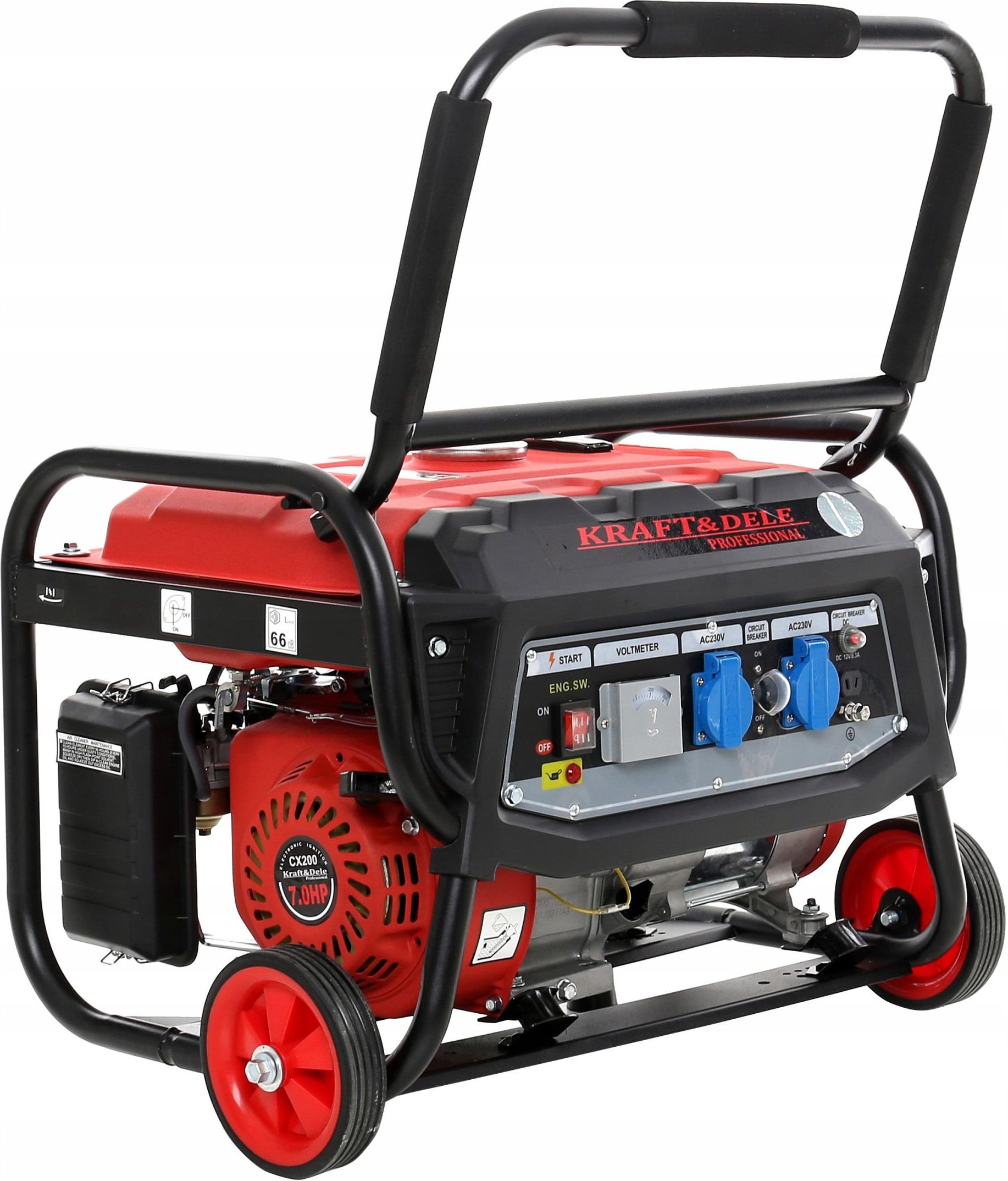 Generator prądu Kraft&Dele Agregat Prądotwórczy Prądu Kraft 3000W Avr ...