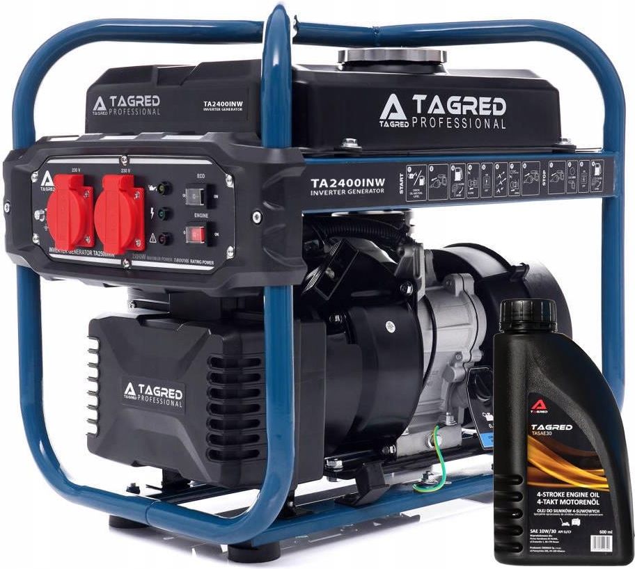 Zdjęcie Tagred Agregat Prądotwórczy Inwerterowy Inwertorowy 2000W - Barczewo