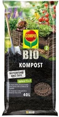 Podłoże Kompost Beztorfowy Bio 40L Compo