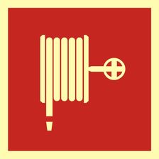 Zdjęcie Tdc Znak Przeciwpożarowy Hydrant Wewnętrzny 10 X Cm Płyta Sztywna Pcv 1mm (BA006B1PN) - Pruszcz Gdański