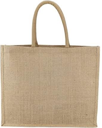 LEVIATAN EKO torba jutowa | torba na zakupy | laminowana torba na zakupy | przyjazna dla środowiska | torba z juty | torba plażowa | 100% juty - wytrz