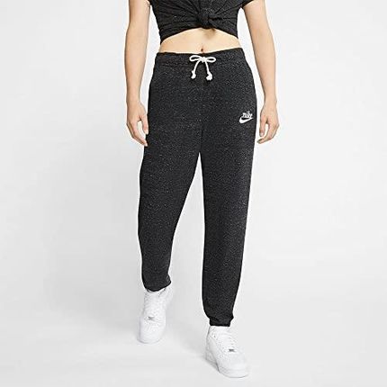 Nike Damskie spodnie sportowe Gym Vintage czarny czarny (Black/Sail) XS