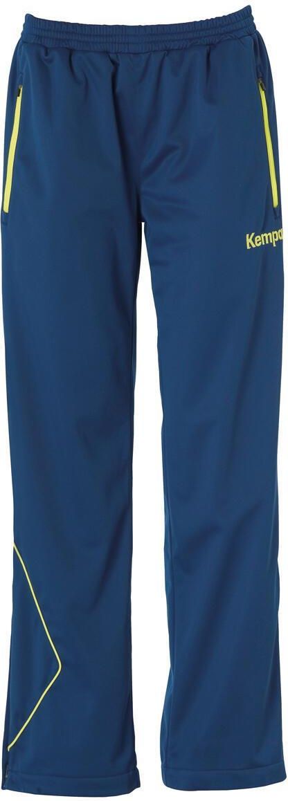 Pantaloni Donna Kempa Classic – Poliestere, Taglio Femminile, Nero/Oro, Con Tasche E Coulisse