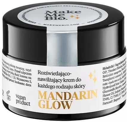 Krem Make Me Bio Mandarin Glow Rozświetlająco-Nawilżający Do Każdego Rodzaju Skóry na dzień 30ml