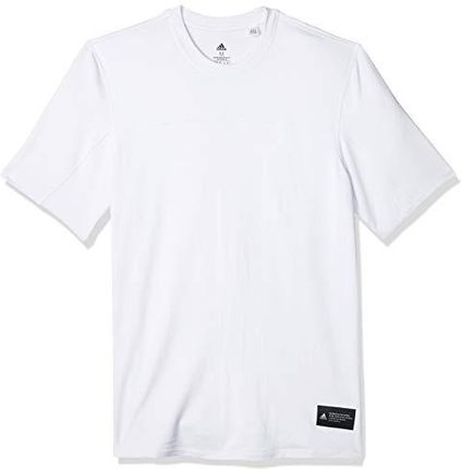 adidas T-shirt męski Tko Tee biały blanco XS