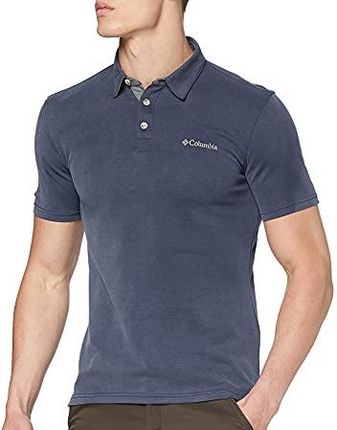 Columbia Nelson Point męska koszulka polo niebieski granatowy (Collegiate Navy) XS