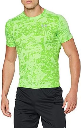 Under Armour Ua Speed Stride koszulka męska z krótkim rękawem Lime Light/Lime Light/Reflective (884) L