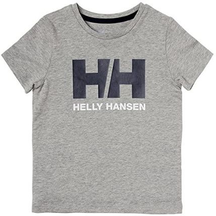 Helly Hansen t-shirt z logo szary szary 3