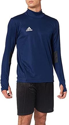 adidas Tiro 17 koszulka męska z długim rękawem niebieski Blau (Dark Blue/Dark Grey/White) X-L