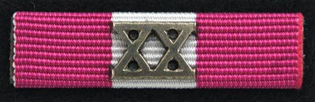 Baretka - Srebrny Medal za Długoletnią Służbę (MIL3486) SR