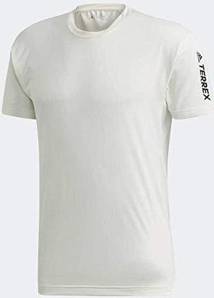 adidas Męski T-shirt Agr Alla Tee z krótkim rękawem, biały (nondye), 2XL