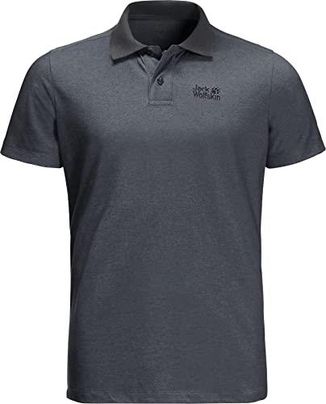 Jack Wolfskin Męska koszulka polo Pique Men przewiewna