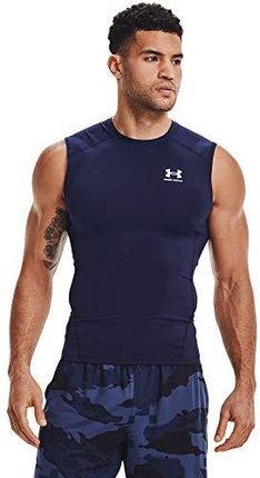 Under Armour Męska koszulka funkcyjna UA Hg Armour Comp Sl oddychająca koszulka bez rękawów