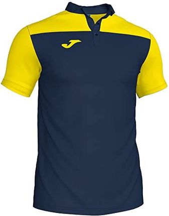 Joma Combi koszulka polo, dla mężczyzn. XXL granatowa/żółta