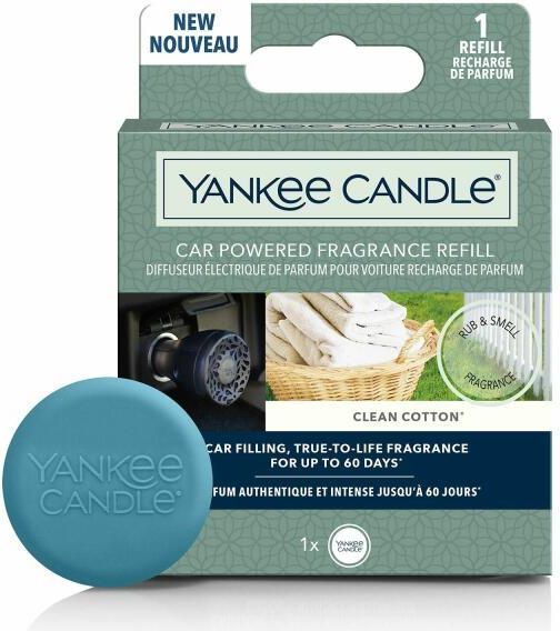 Yankee Candle Dyfuzor Zapachowy Do Samochodu Clean Cotton Car Powered