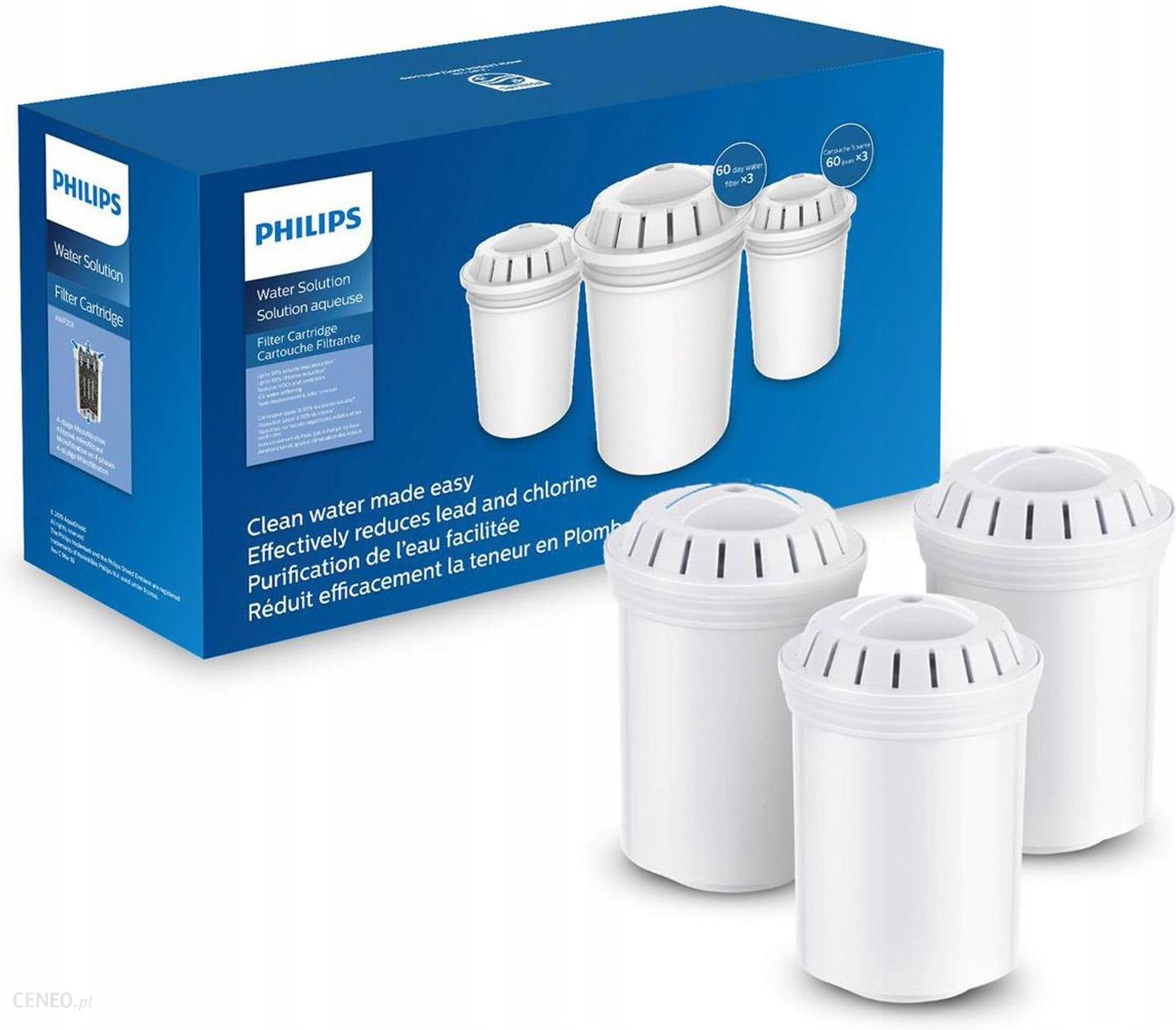 Filtre à eau Micro X Clean Philips AWP212. Cartouches pour