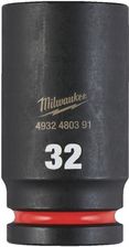 Zdjęcie NASADKA UDAROWA DŁUGA MILWAUKEE 3/4'' STD 32mm 4932480391 - Nidzica