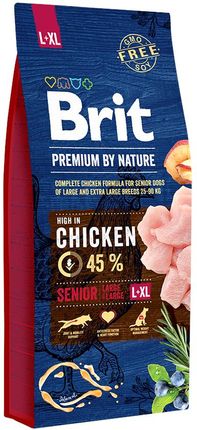 Brit Premium By Nature Senior Large/Extra Large 15Kg
