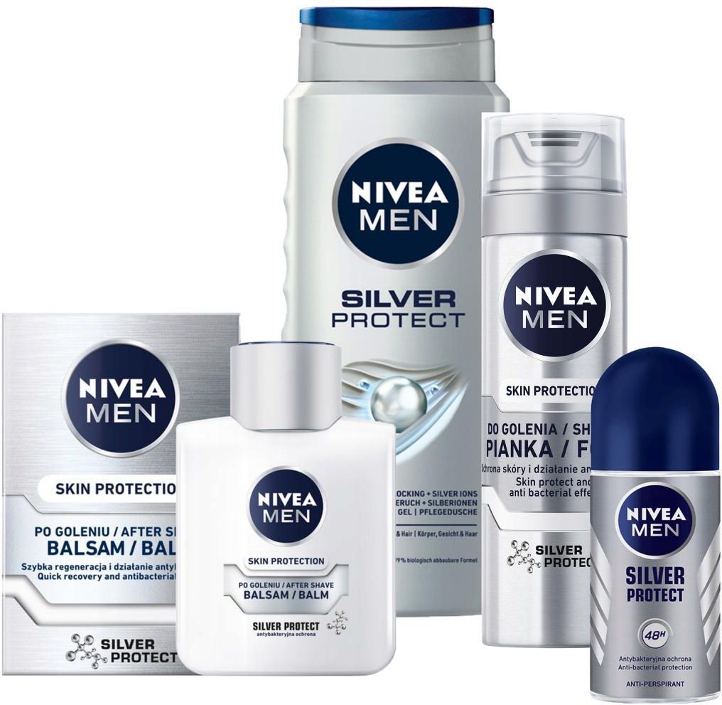 Zestaw Kosmetyków Dla Mężczyzny Nivea Men Żel Silver Protect Zestaw Opinie I Ceny Na Ceneopl 2028