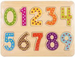 Zdjęcie Daffi Układanka Drewno Cyfry - Śrem