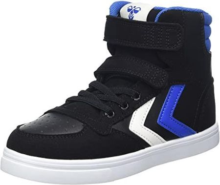 hummel Slimmer Stadil HIGH JR Sneaker, czarne, 28 EU