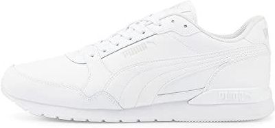 PUMA Unisex ST Runner v3 L Sneaker, biały biało-szary fioletowy, 7 UK, White, 40.5 EU