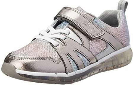 Clarks Dziewczęce Spark Sparkyk. Sneaker, fioletowy, 27 EU