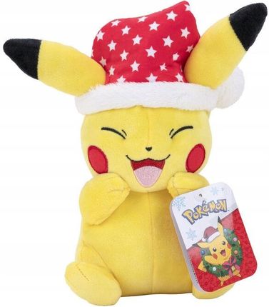 Jazwares Pokemon Świąteczny Pluszowy Pikachu 20Cm