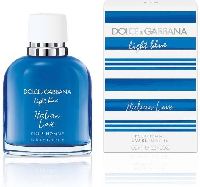 Dolce gabbana Italian love イタリアンラブ　100ml Dolce & Gabbana Light Blue Italian Love Pour Homme Woda