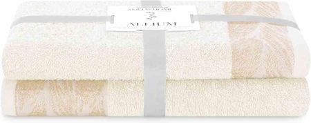 Ręcznik Allium Kremowy 50X90+70X130 40042