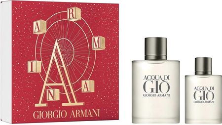 Giorgio Armani Acqua Di Gio   Zestaw Woda Toaletowa Spray 100 ml + 30  