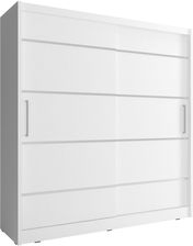 Piaski Szafa Przesuwna Maja Alu W180 Biała 100362808