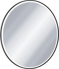 Zdjęcie Excellent Corido Lustro Okrągłe 80 Led W Ramie Aluminiowej Czarny Mat Doex Co080 Bl 22066 - Lubin