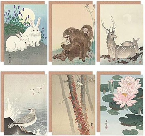 Ohara Koson Kraan Tak Van Pine Japanse Schilderen Premium Muur Art
