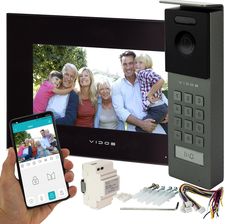 Vidos Wideodomofon Wifi X M10B-X + S12D Fullhd Android Podczerwień Microsd