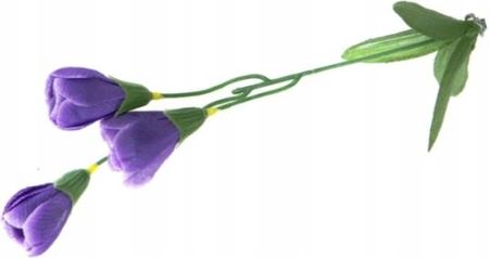 K98 Krokus Gałązka Violet Sztuczne Kwiaty Jak Żywe 3118
