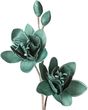 Eurofirany Kwiat Sztuczny Gałązka Do Wazonu Turkusowy 6Szt. 363522