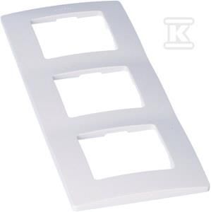 LEGRAND CREO Rahmen 3fach ultraweiß glänzend Kunststoff für