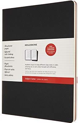 Moleskine Cahier De Notes Xxl Noir Et Rouge 2Ex