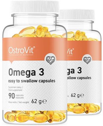 Ostrovit Omega 3 Easy To Swallow 2x90kaps.