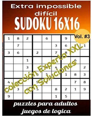 Sudoku 16x16 - Difícil 