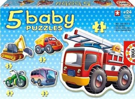 Educa Baby Pojazdy 14866