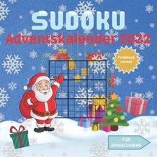 Sudoku Adventskalender 2022: Weihnachtsrätsel Für Erwachsene Und ...