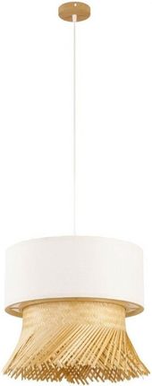 Dkd Home Decor Lampa Sufitowa Poliester Bambus (40 X 40 39 Cm) (S3040119)