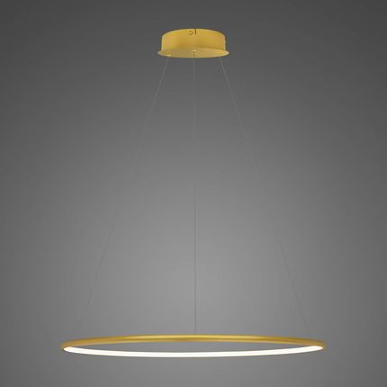 Altavola Design Lampa Wisząca Ledowe Okręgi No.1 60 Cm In 3K Złota Ściemnialna (La073P_60_In_3K_Gold_Dimm) 400