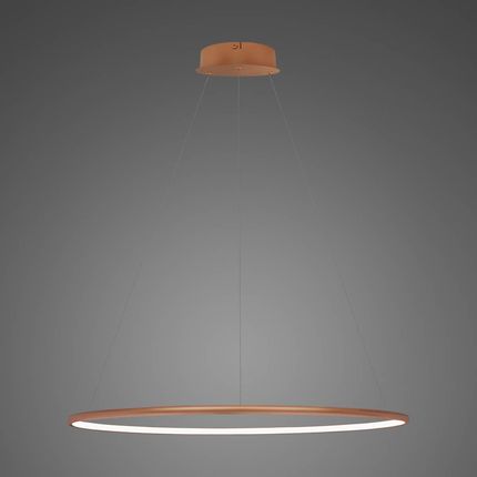 Altavola Design Lampa Wisząca Ledowe Okręgi No.1 80 Cm In 4K Miedziana Ściemnialna (La073P_80_In_4K_Copper_Dimm)