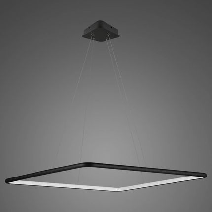 Altavola Design Lampa Wisząca Ledowe Kwadraty No.1 In 3K Czarna Ściemnialna (La079P_80_In_3K_Black_Dimm)