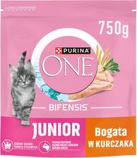 Zdjęcie Purina One Junior Bifensis z kurczakiem 750g - Siedlce