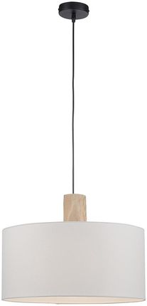 Paul Neuhaus Lampa Wisząca Połączenie Drewna I Abażura 1511216 Z Serii Linen Co (1511216)