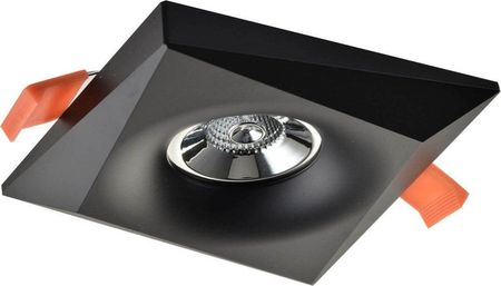 Azzardo Sufitowa Lampa Podtynkowa Lorenzo Do Zabudowy Czarna